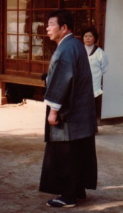 Saito Sensei with his wife 1980